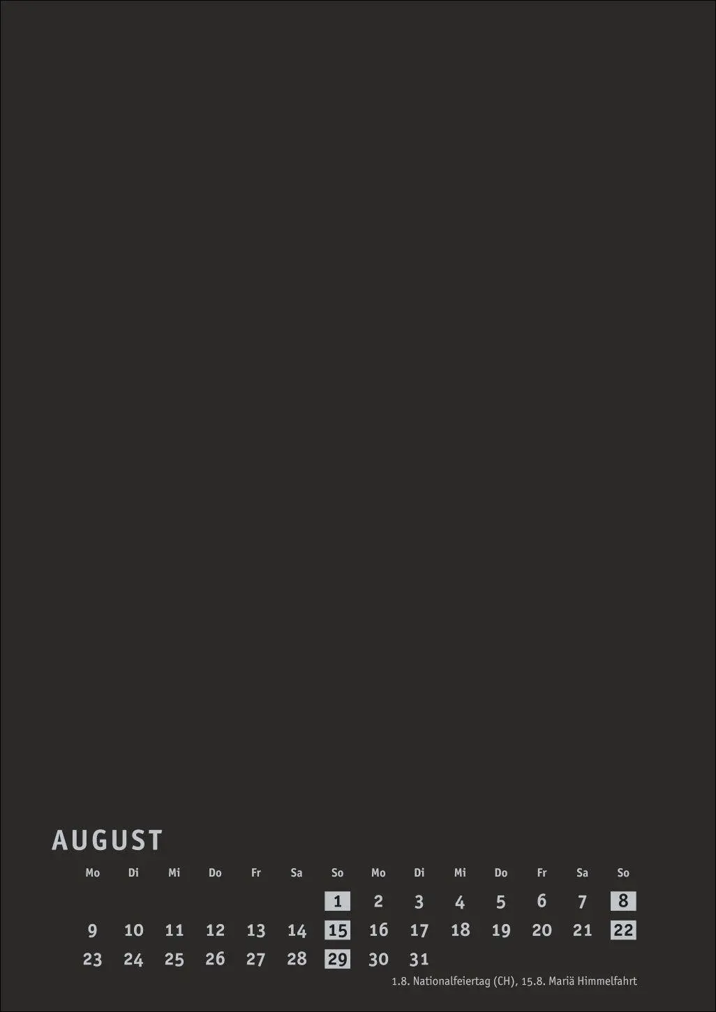 Bild: 9783756418268 | Premium-Bastelkalender schwarz A4 2027 | Heye | Kalender | 14 S.