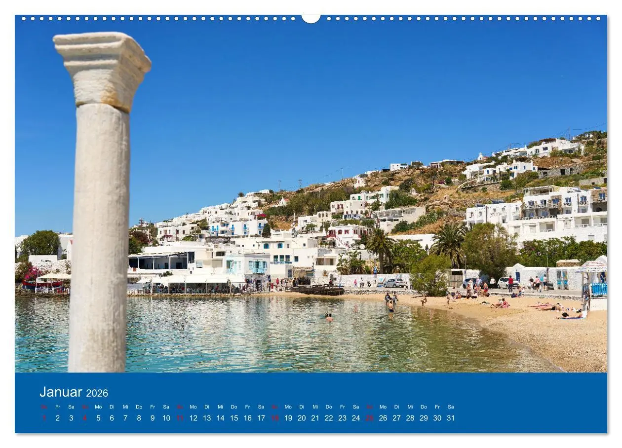 Bild: 9783457358368 | Griechenland - Mykonos Kalender (Wandkalender 2026 DIN A2 quer),...
