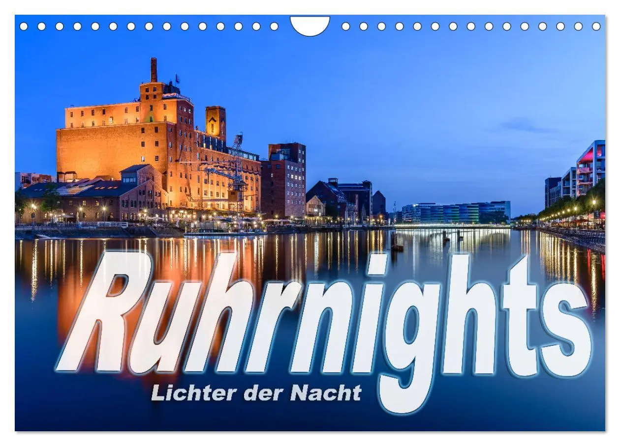 Cover: 9783457598368 | Ruhrnights (Wandkalender 2026 DIN A4 quer), CALVENDO Monatskalender