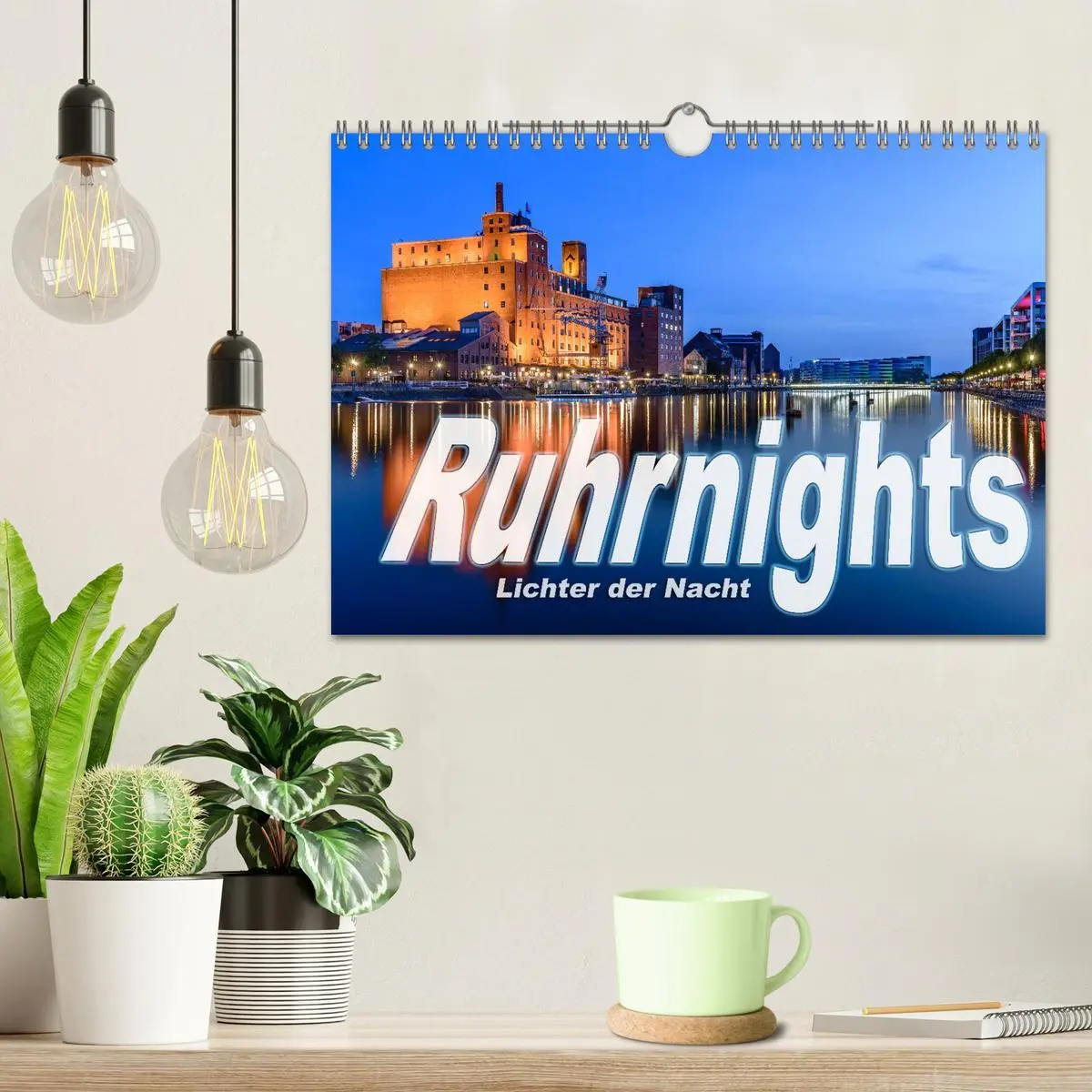 Bild: 9783457598368 | Ruhrnights (Wandkalender 2026 DIN A4 quer), CALVENDO Monatskalender