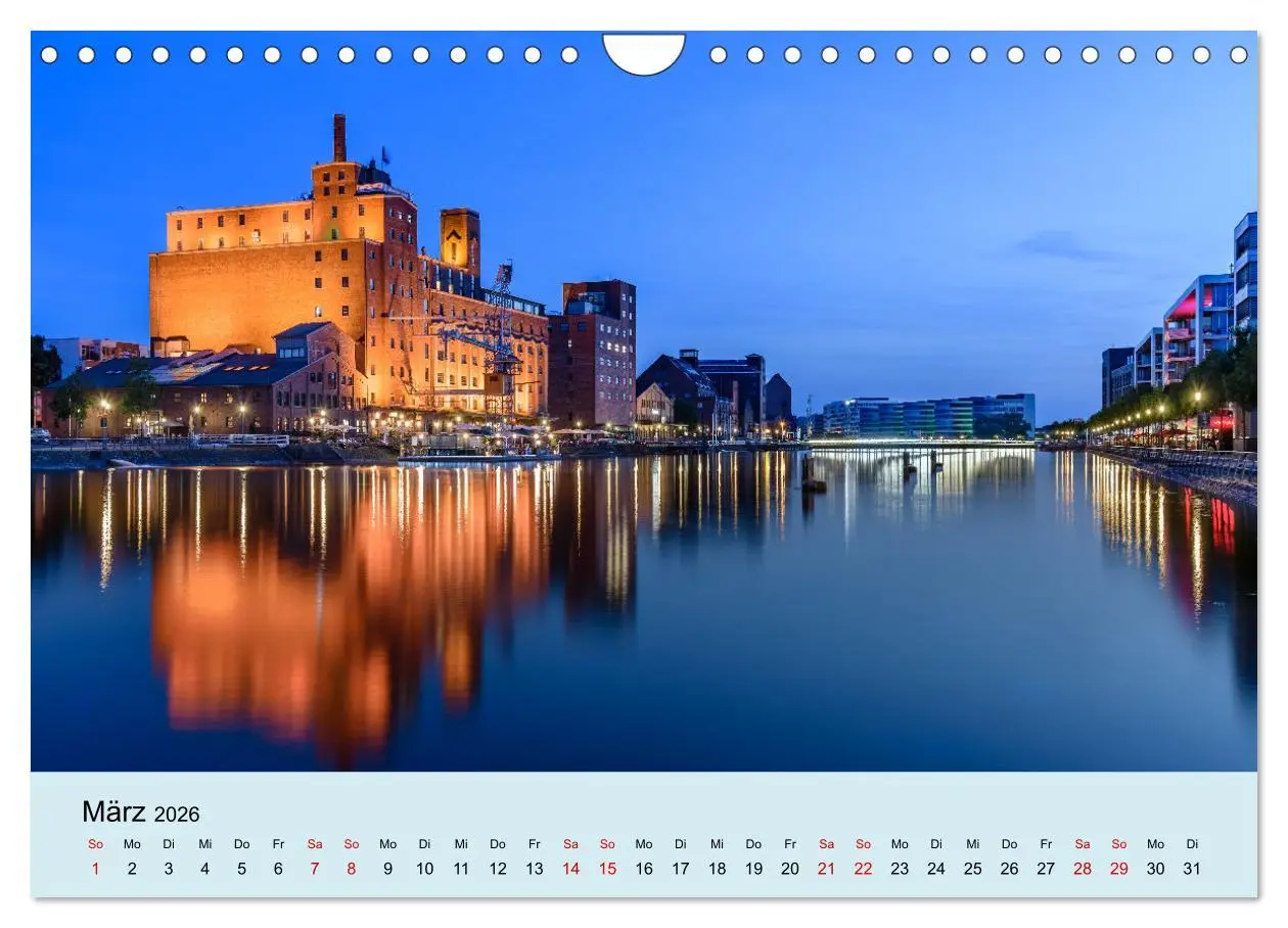 Bild: 9783457598368 | Ruhrnights (Wandkalender 2026 DIN A4 quer), CALVENDO Monatskalender