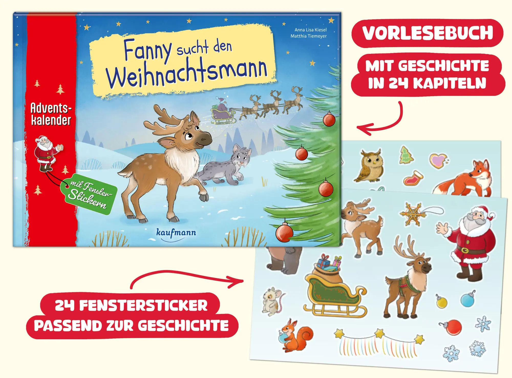 Bild: 9783780618368 | Fanny sucht den Weihnachtsmann | Anna Lisa Kiesel | Buch | 32 S.