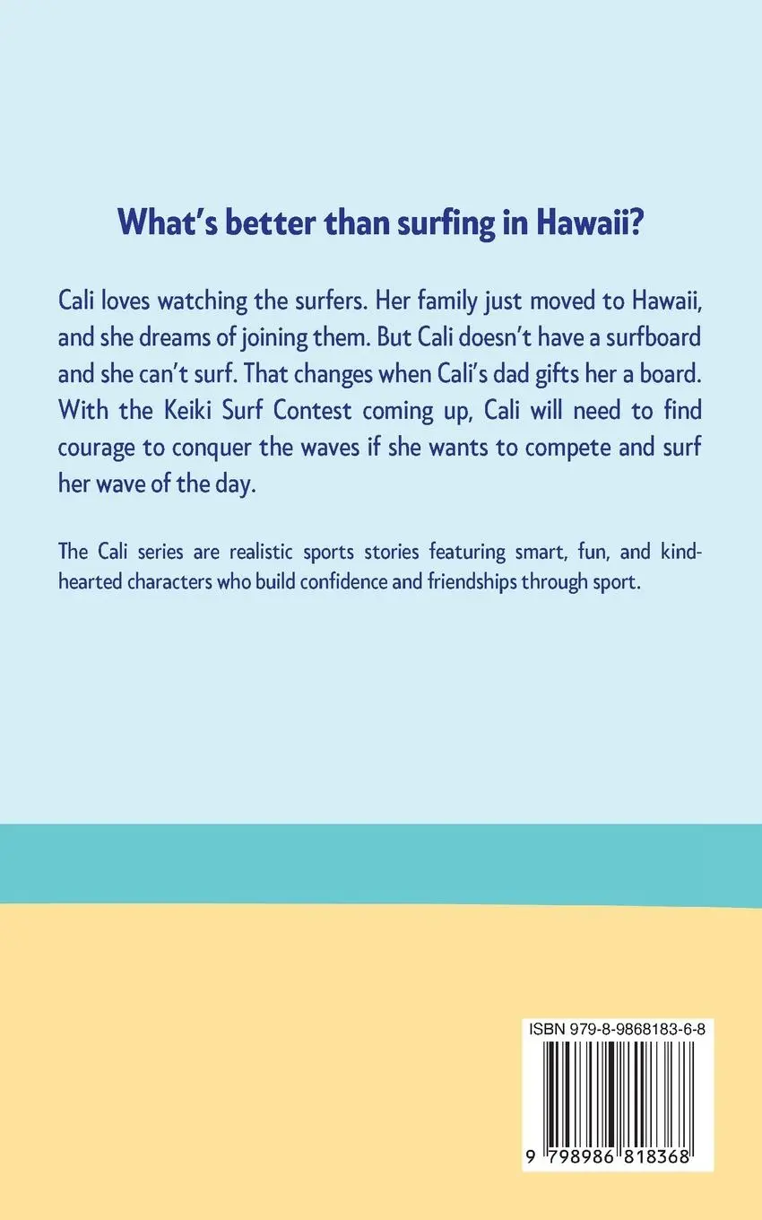 Rückseite: 9798986818368 | Cali's Adventures in Sports - Surfing in Hawaii | Joanne Slazyk | Buch