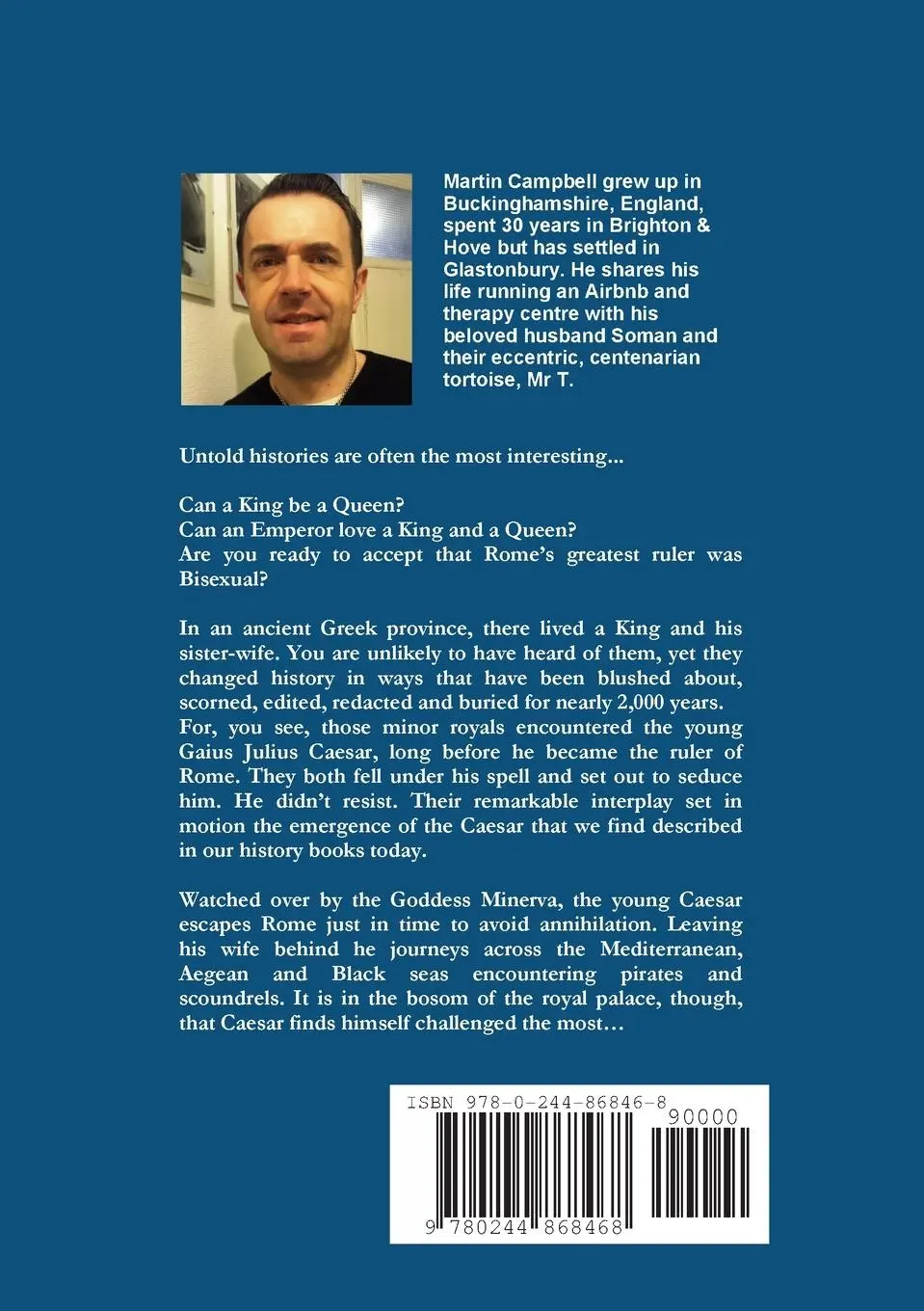 Rückseite: 9780244868468 | Queen Julius Caesar | Martin Campbell | Taschenbuch | Englisch | 2020