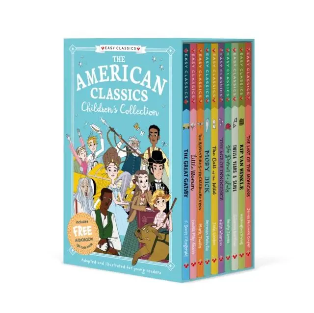Cover: 9781782268468 | The American Classics Children's Collection (Easy Classics) 10 Book...