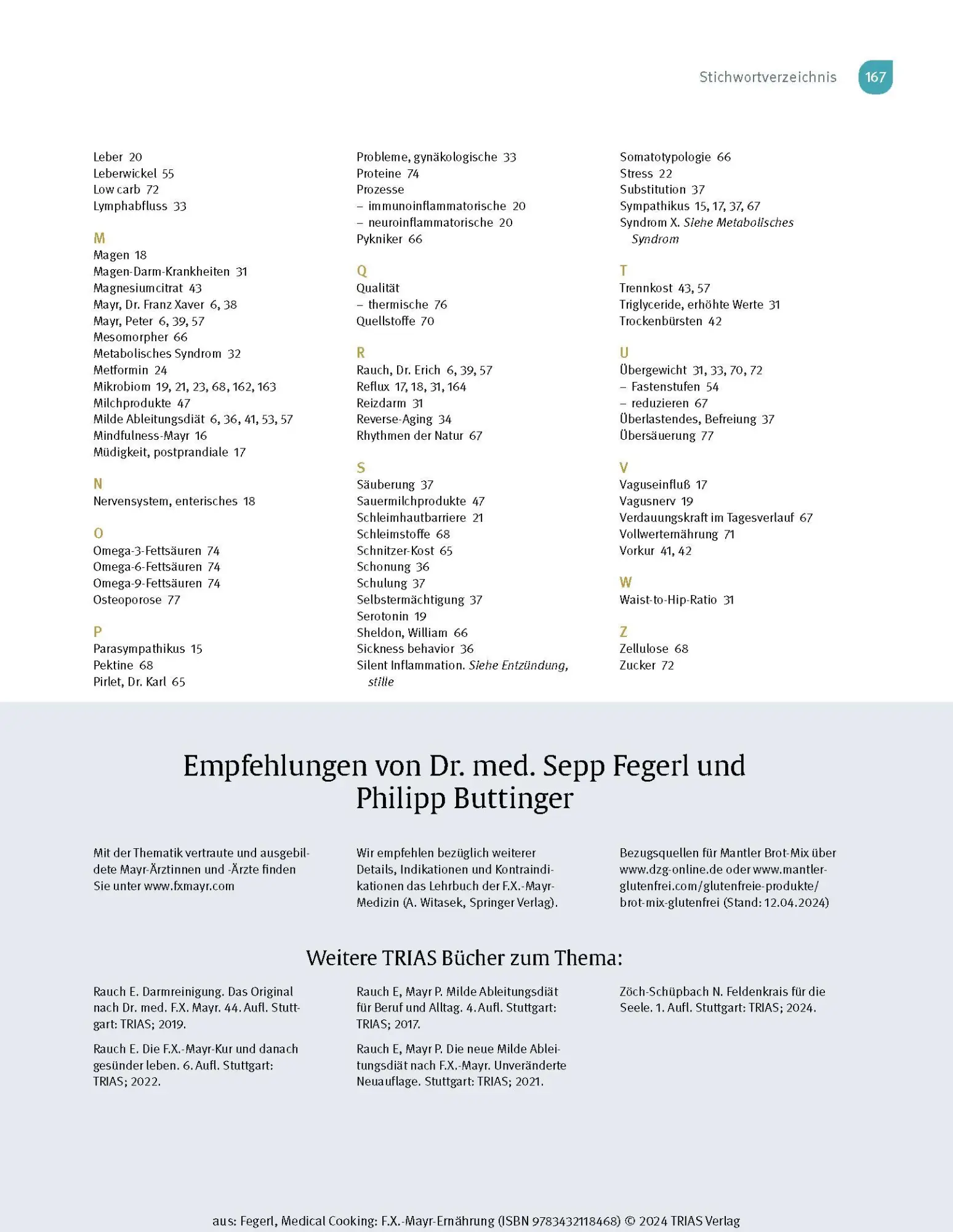 Bild: 9783432118468 | Medical Cooking: F.X. Mayr-Ernährung | Sepp Fegerl (u. a.) | Buch