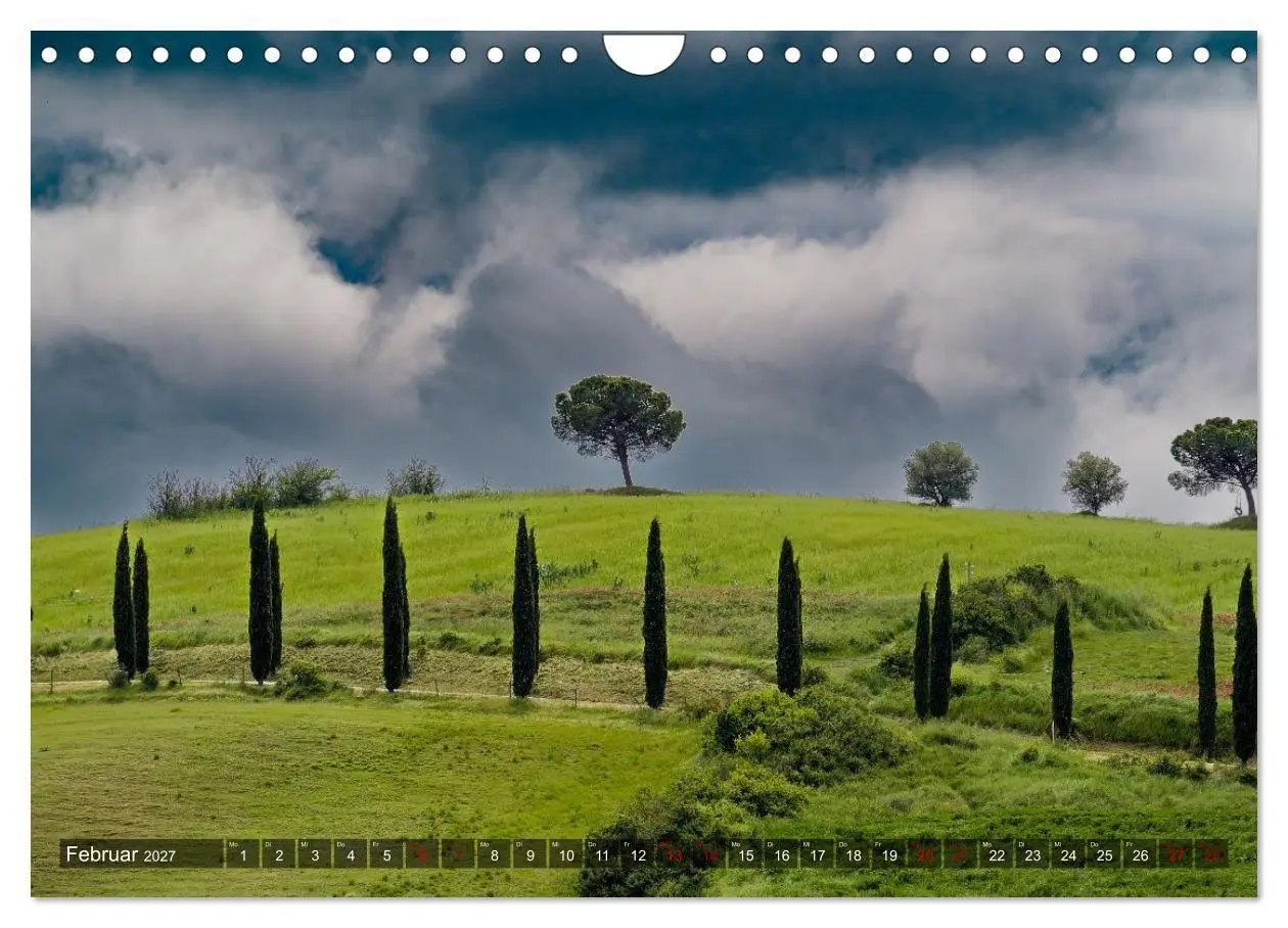Bild: 9783594348468 | Erlebnis Toskana - Landschaften (Wandkalender 2027 DIN A4 quer),...