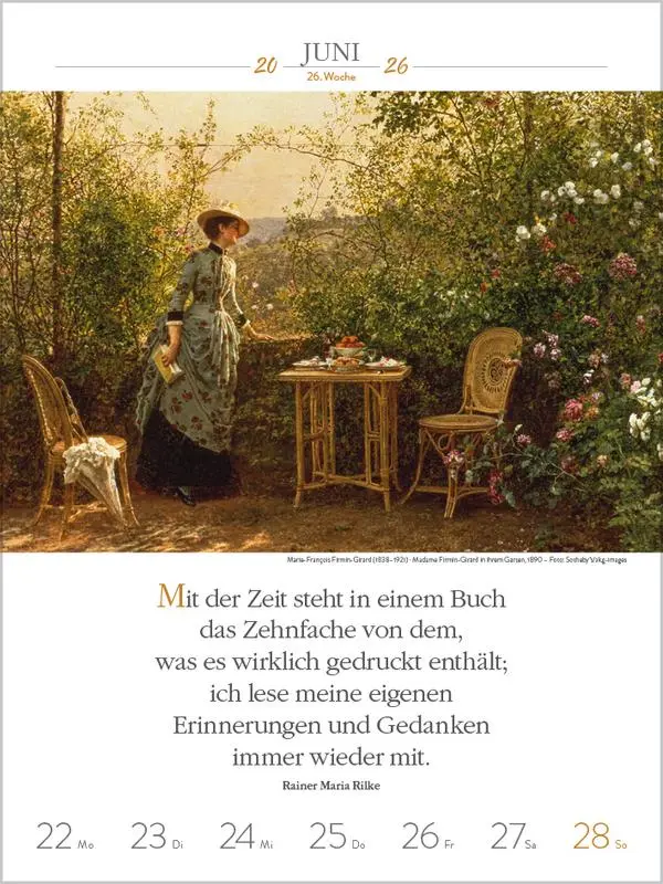 Bild: 9783731888468 | Literaturkalender Frauen lieben Lesen 2026 | Verlag Korsch | Kalender