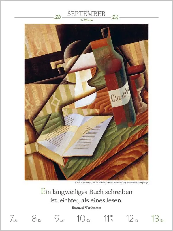 Bild: 9783731888468 | Literaturkalender Frauen lieben Lesen 2026 | Verlag Korsch | Kalender