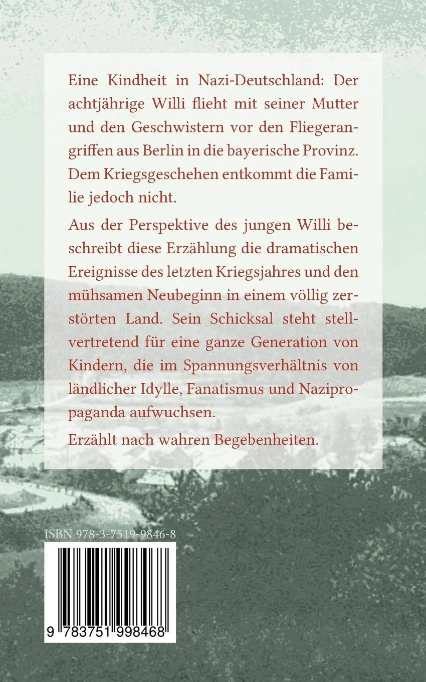 Rückseite: 9783751998468 | WahnTraumLand | Elisabeth Schinagl | Taschenbuch | 72 S. | Deutsch