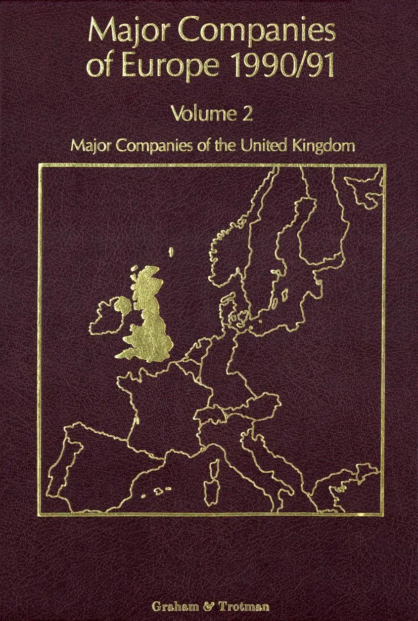 Cover: 9789401068468 | Major Companies of Europe 1990/91 | R. M. Whiteside (u. a.) | Buch