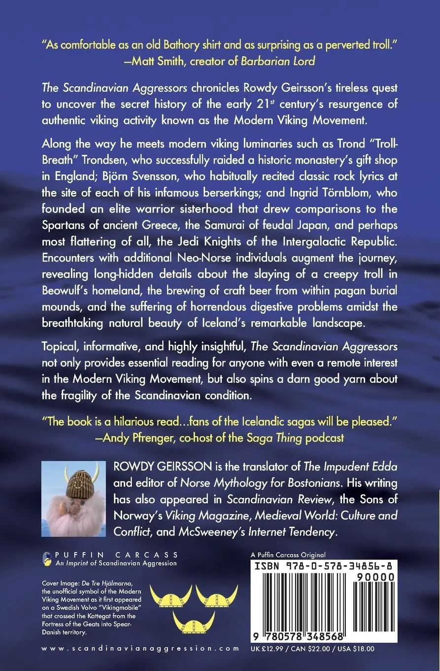 Rückseite: 9780578348568 | The Scandinavian Aggressors | Rowdy Geirsson | Taschenbuch | Englisch
