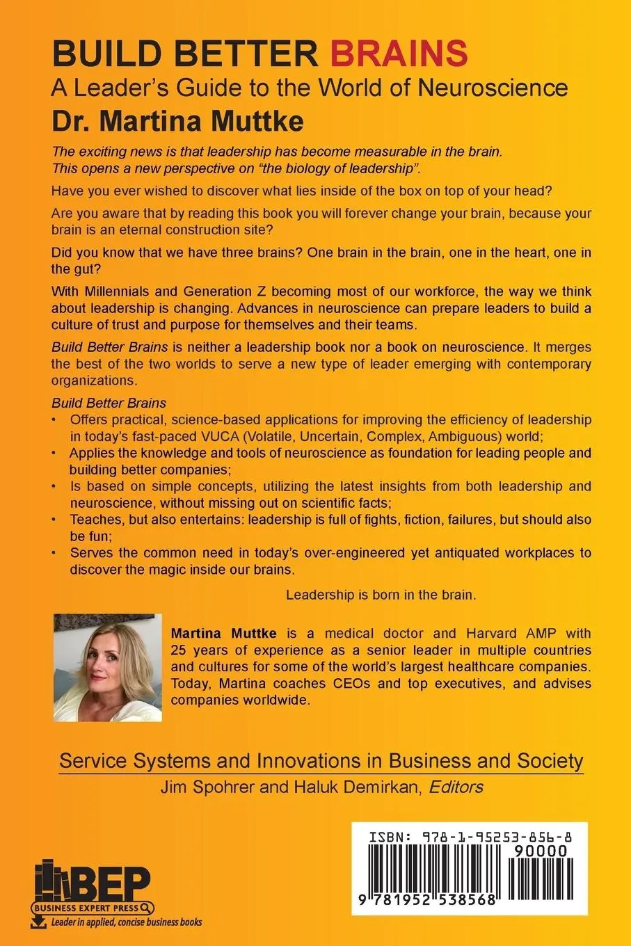 Rückseite: 9781952538568 | Build Better Brains | A Leader's Guide to the World of Neuroscience