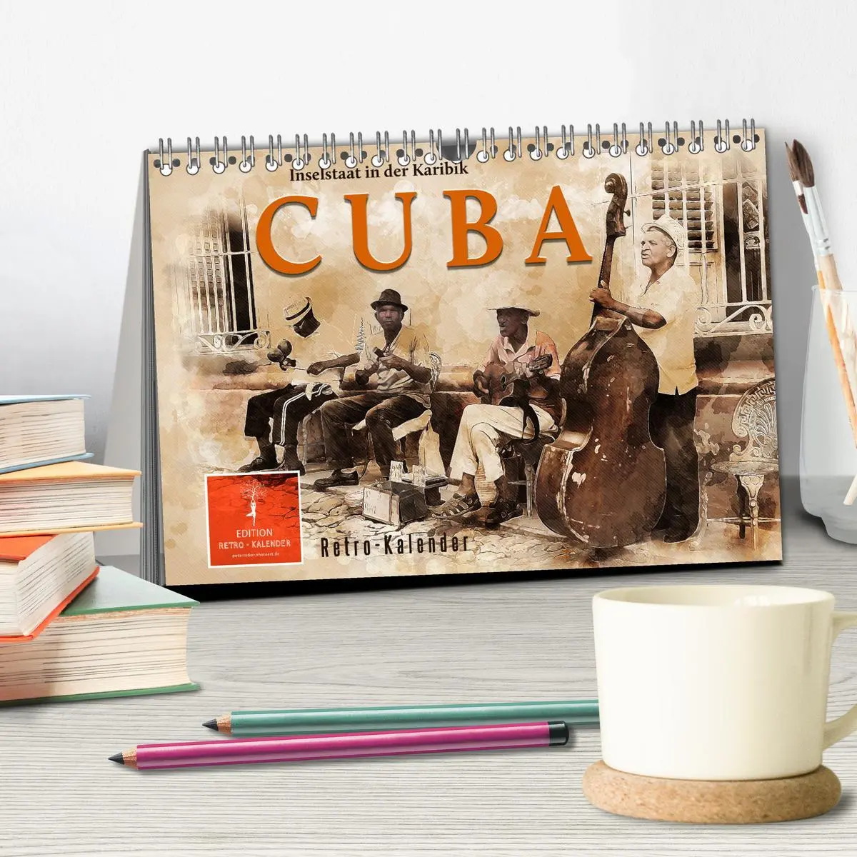 Bild: 9783457648568 | Cuba - Inselstaat in der Karibik (Tischkalender 2026 DIN A5 quer),...