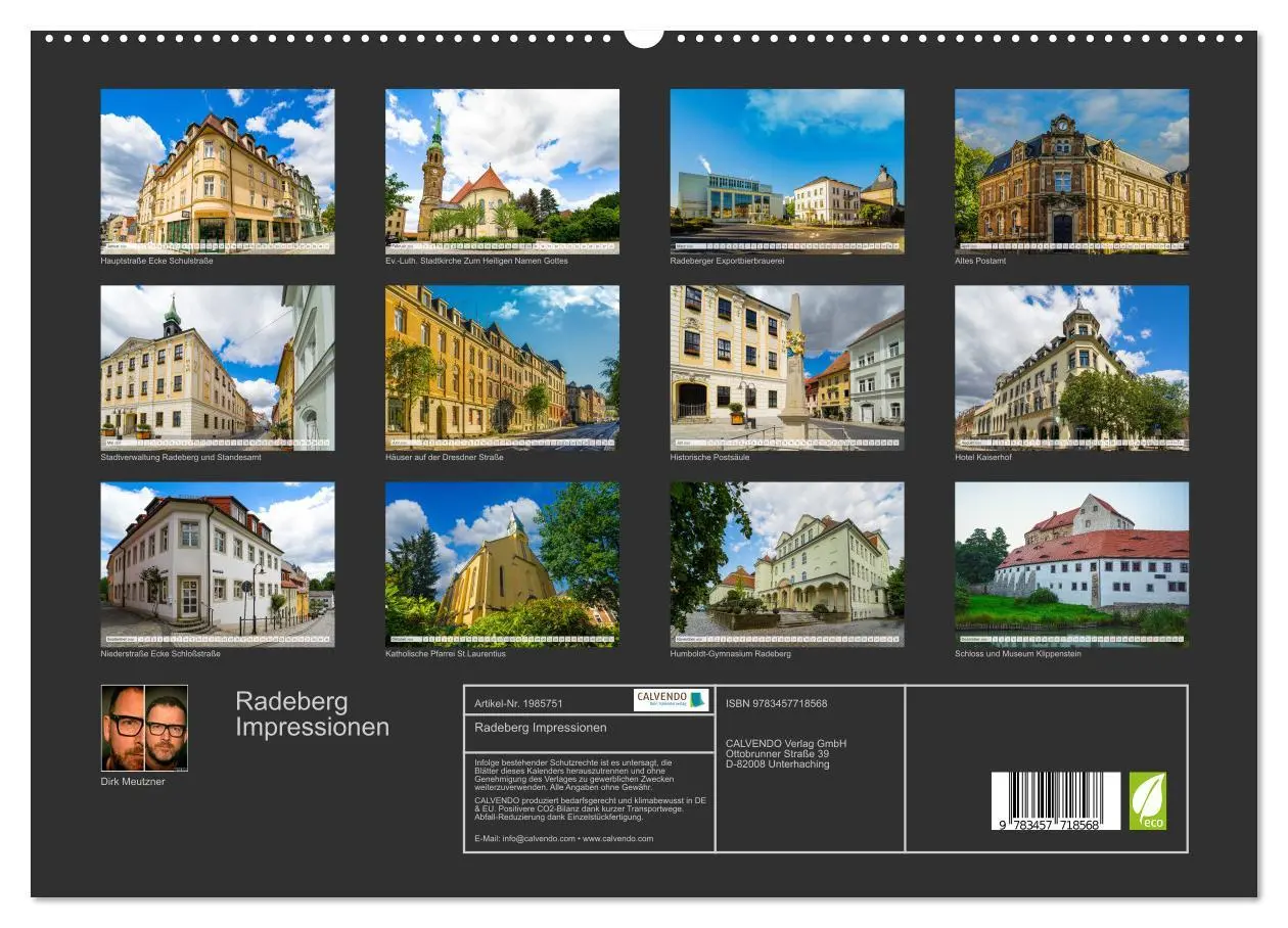 Bild: 9783457718568 | Radeberg Impressionen (hochwertiger Premium Wandkalender 2026 DIN...