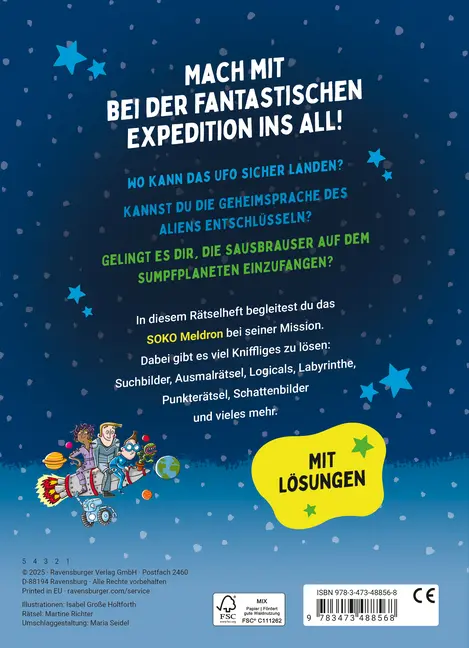 Bild: 9783473488568 | Mein Rätselbuch Weltall | Isabel Große Holtforth | Taschenbuch | 64 S.