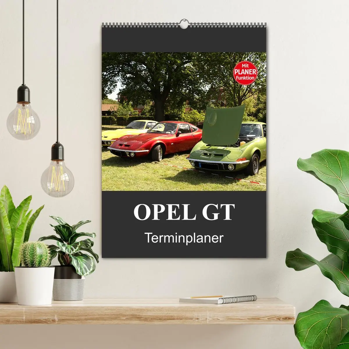 Bild: 9783516428568 | Opel GT Terminplaner (Wandkalender 2026 DIN A2 hoch), CALVENDO...
