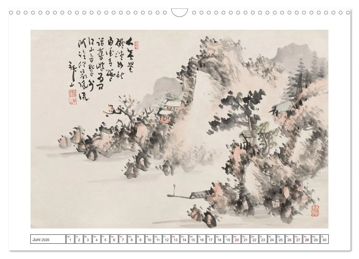 Bild: 9783516598568 | Yoshitsugu Haizan (Wandkalender 2026 DIN A3 quer), CALVENDO...