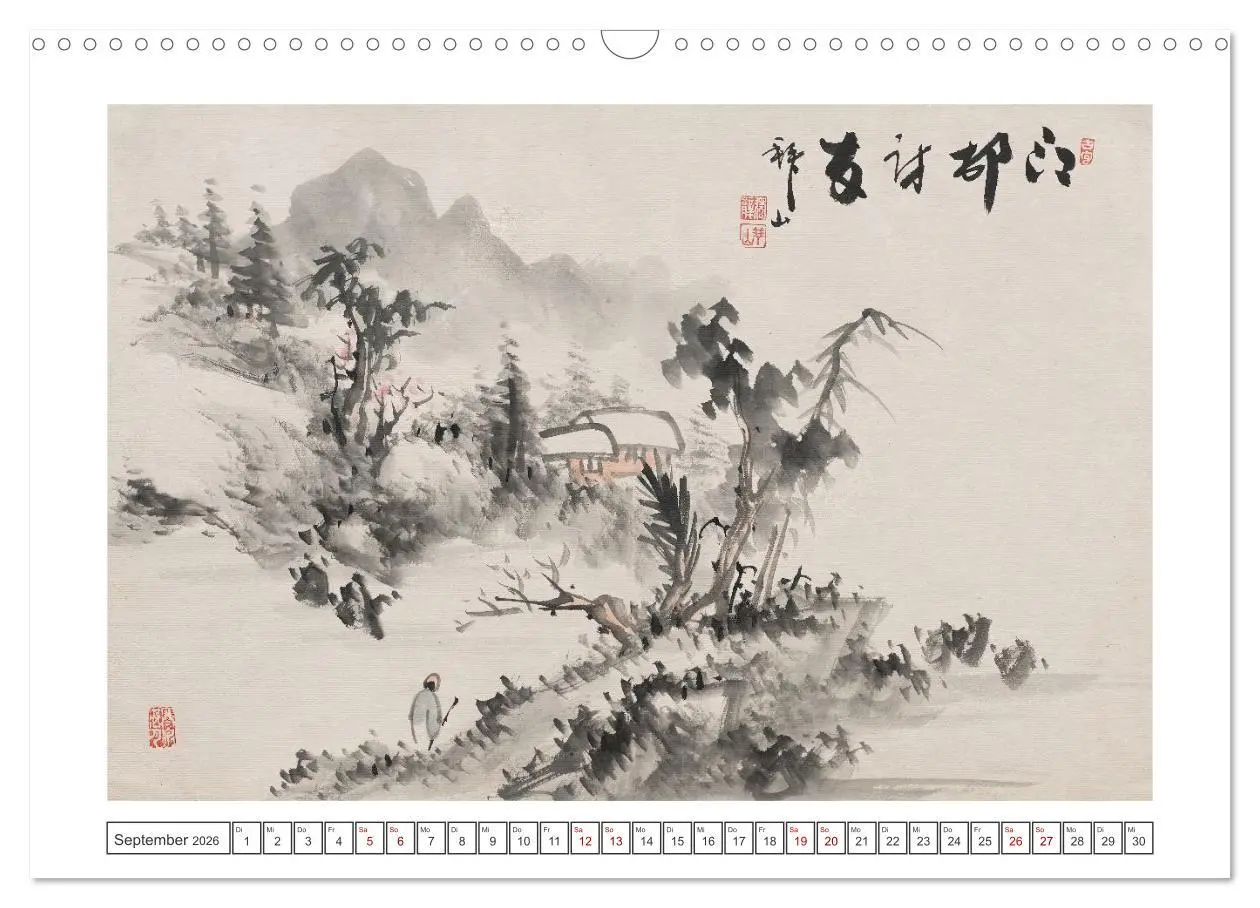 Bild: 9783516598568 | Yoshitsugu Haizan (Wandkalender 2026 DIN A3 quer), CALVENDO...