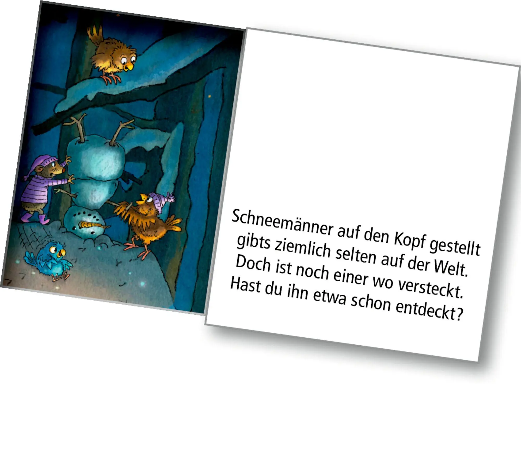 Bild: 4050003958668 | Wand-Adventskalender - Tierischer Chor im Winterwald | Walko | 1 S.