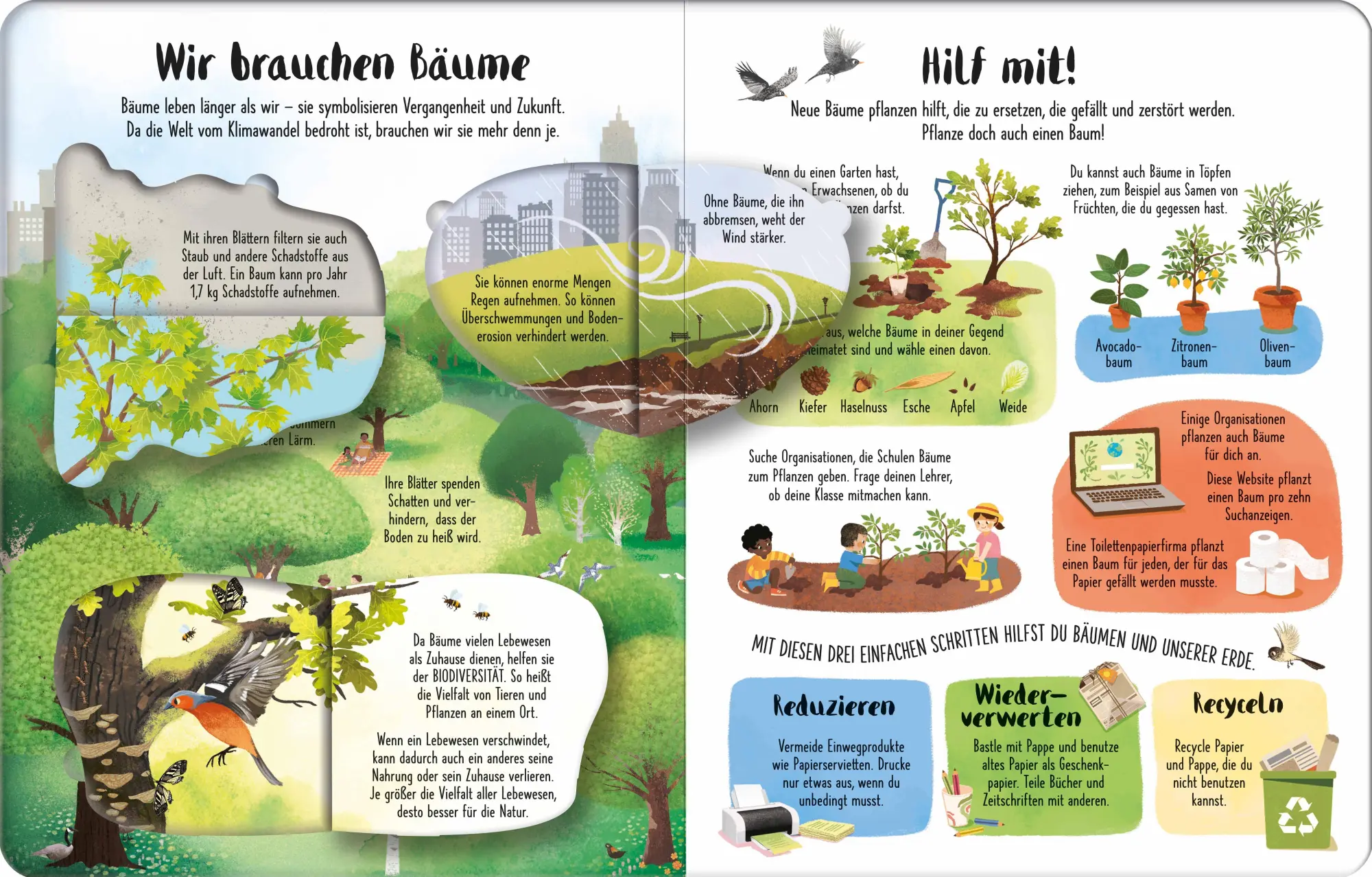 Bild: 9781789418668 | Ich weiß mehr! Bäume | Emily Bone | Buch | Ich-weiß-mehr-Reihe | 16 S.