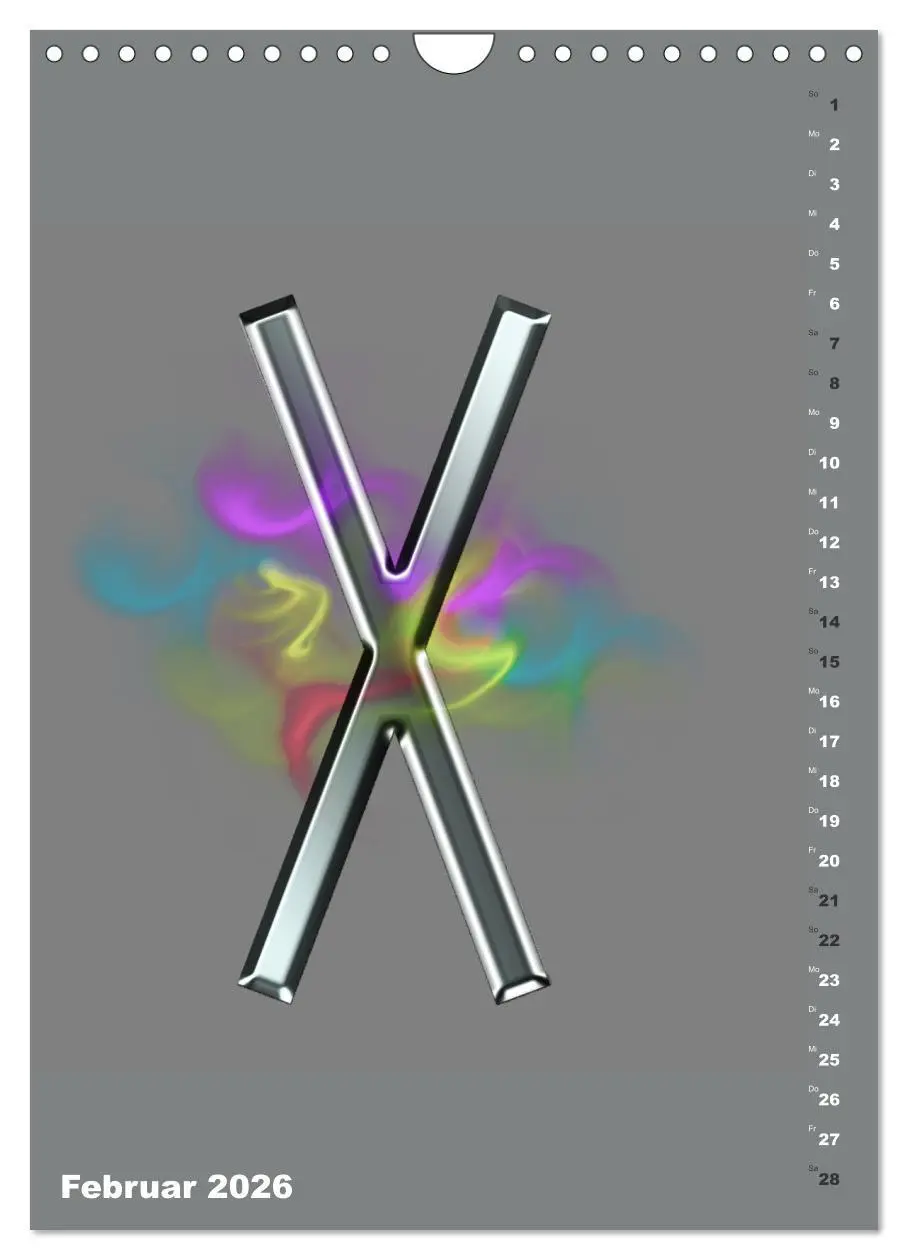 Bild: 9783516348668 | Germanische Runen (Wandkalender 2026 DIN A4 hoch), CALVENDO...
