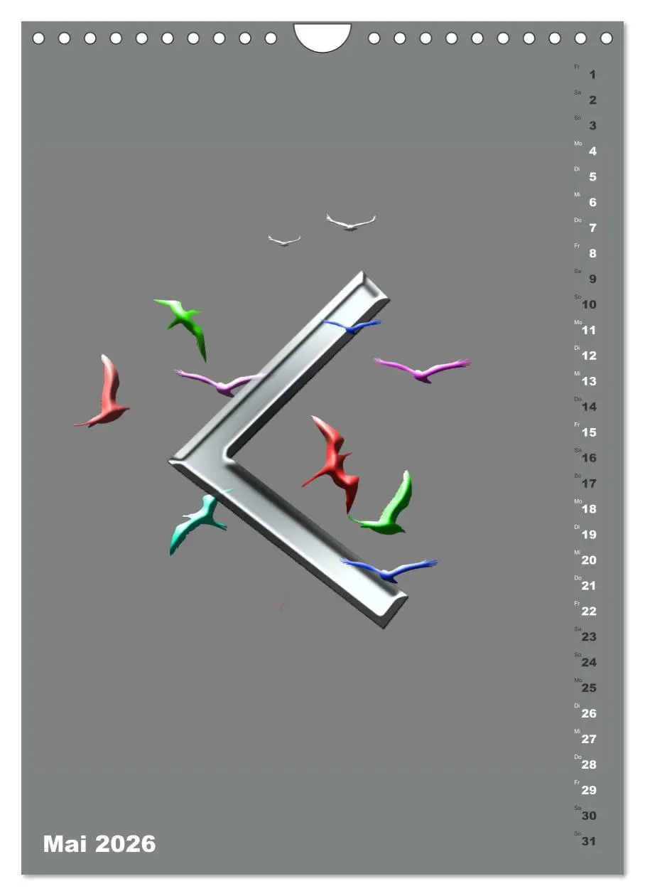 Bild: 9783516348668 | Germanische Runen (Wandkalender 2026 DIN A4 hoch), CALVENDO...