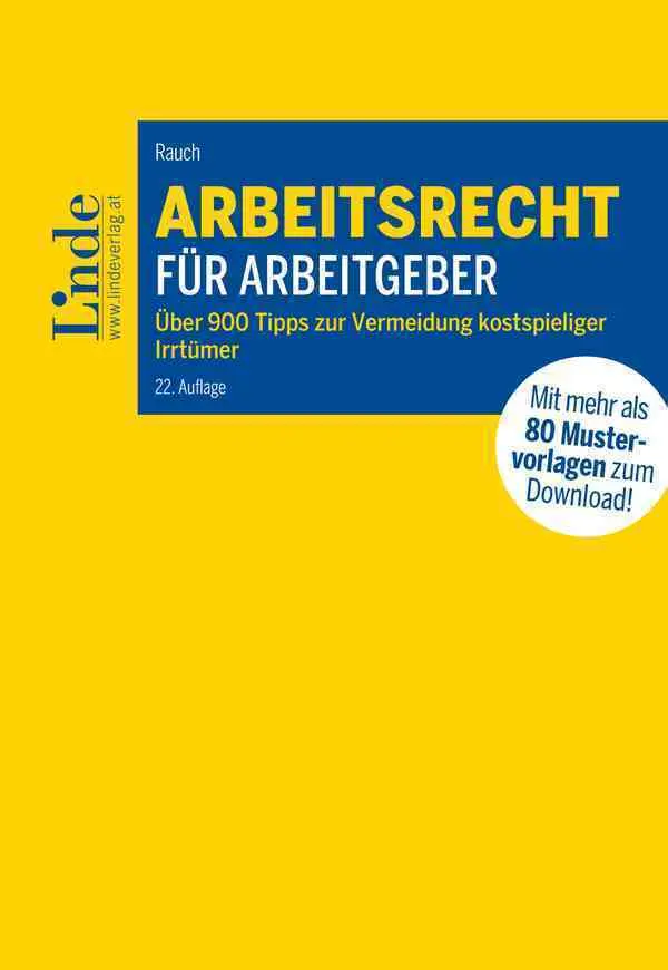 Cover: 9783707348668 | Arbeitsrecht für Arbeitgeber | Thomas Rauch | Taschenbuch | Deutsch