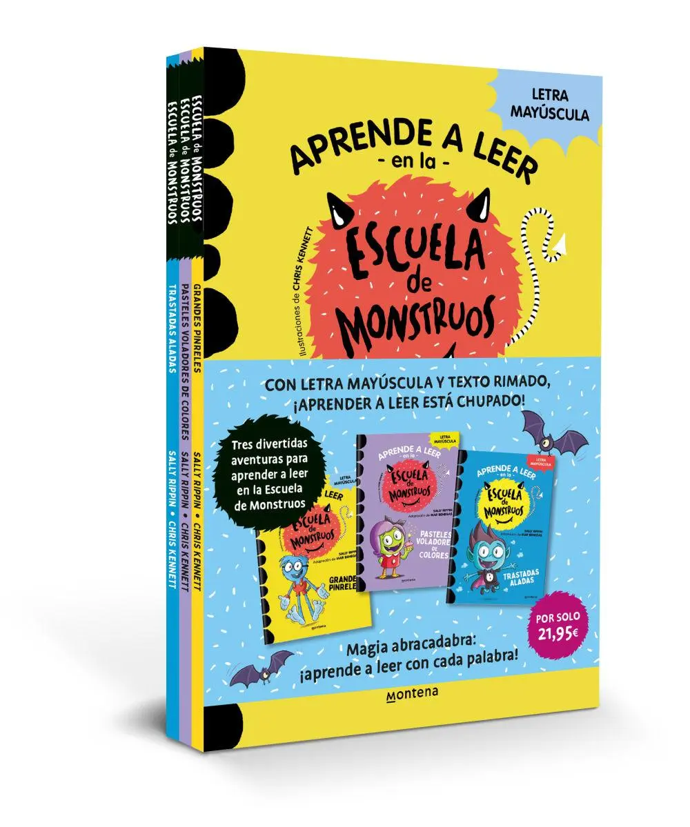 Cover: 9788410298668 | Aprender a leer en la Escuela de Monstruos - Pack con los libros 4,...
