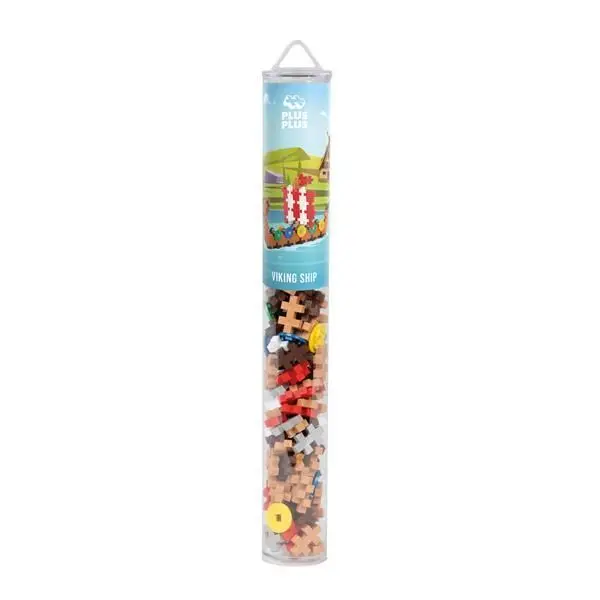 Bild: 5710409108768 | Plus-Plus 100 Tube Kreativ Bausteine Wikingerschiff | 9604312 | 2024