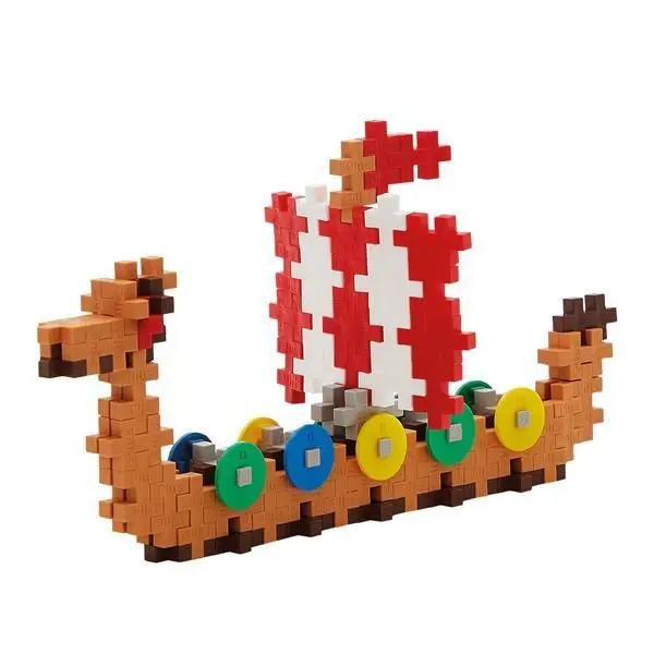 Bild: 5710409108768 | Plus-Plus 100 Tube Kreativ Bausteine Wikingerschiff | 9604312 | 2024