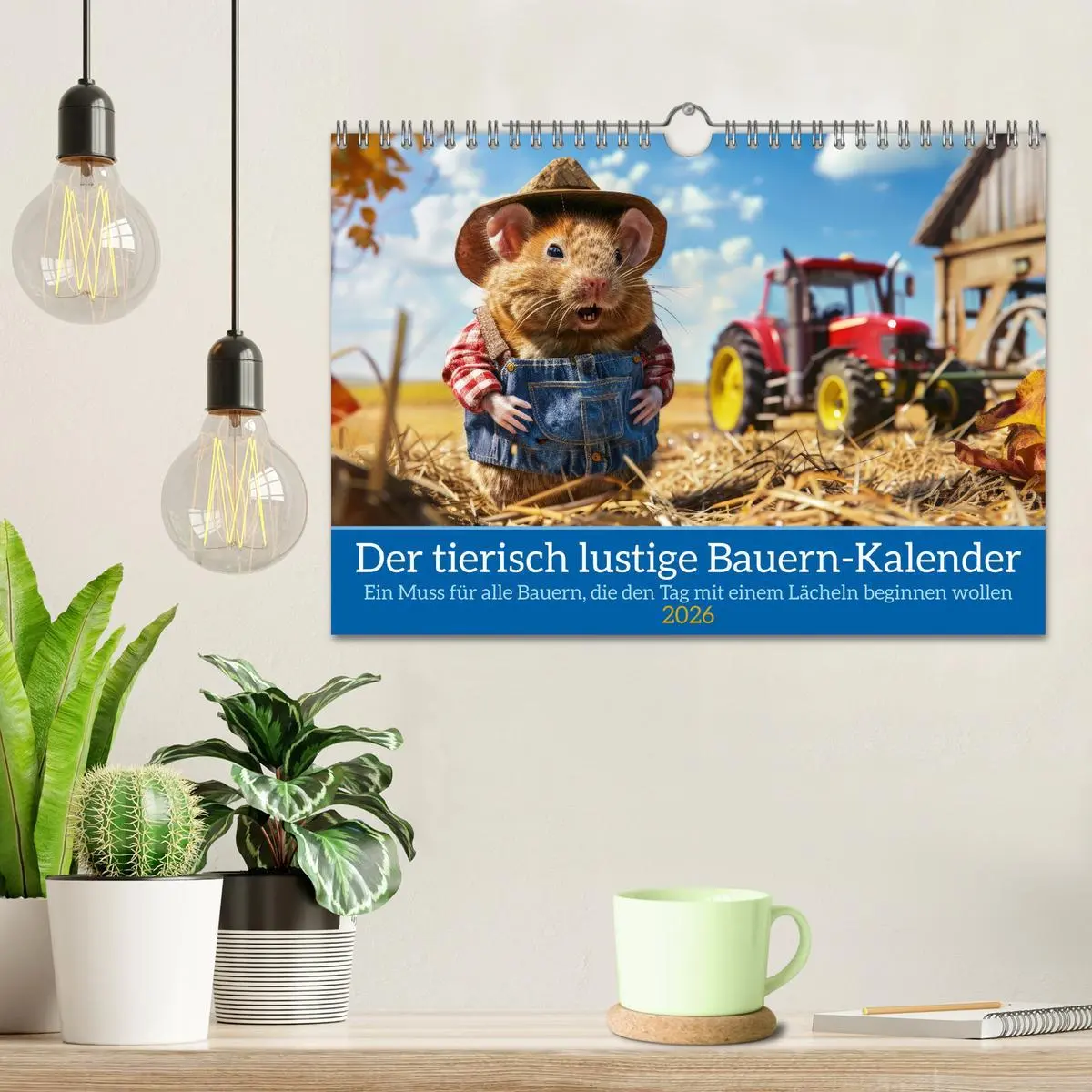 Bild: 9783457318768 | Der tierisch lustige Bauern-Kalender (Wandkalender 2026 DIN A4...