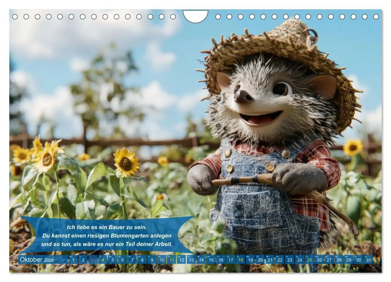 Bild: 9783457318768 | Der tierisch lustige Bauern-Kalender (Wandkalender 2026 DIN A4...