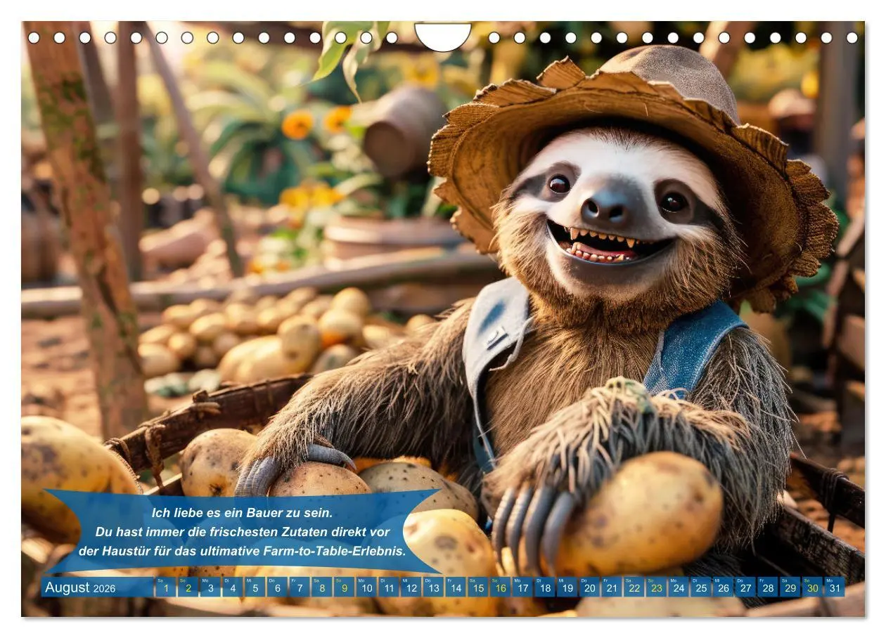 Bild: 9783457318768 | Der tierisch lustige Bauern-Kalender (Wandkalender 2026 DIN A4...
