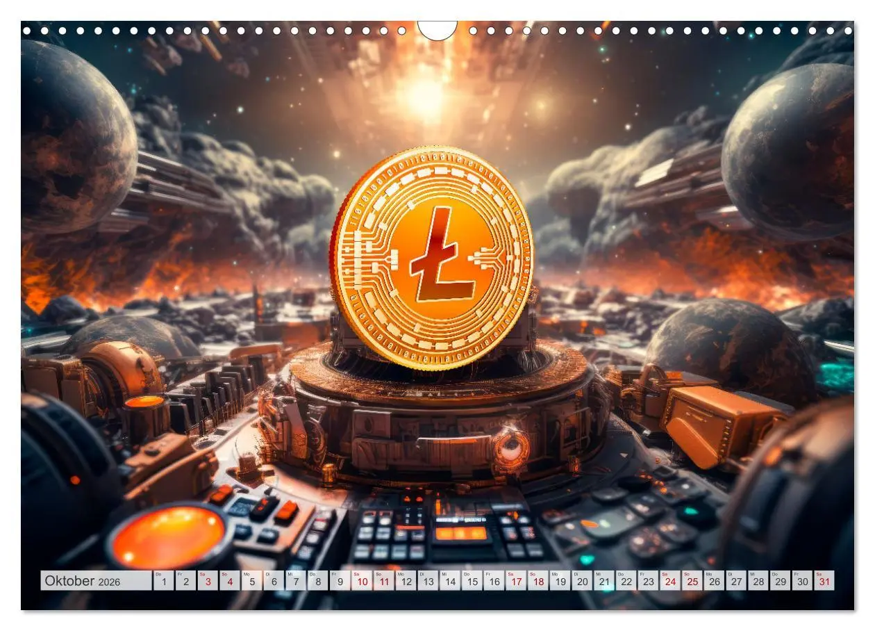 Bild: 9783457488768 | Krypto und Blockchain (Wandkalender 2026 DIN A3 quer), CALVENDO...