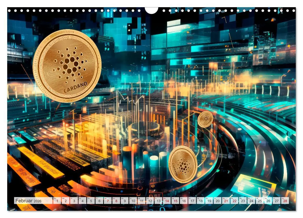 Bild: 9783457488768 | Krypto und Blockchain (Wandkalender 2026 DIN A3 quer), CALVENDO...