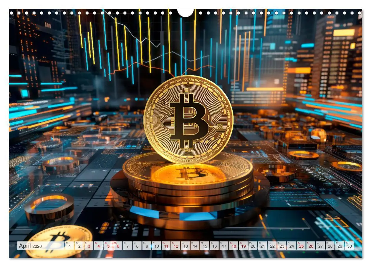 Bild: 9783457488768 | Krypto und Blockchain (Wandkalender 2026 DIN A3 quer), CALVENDO...