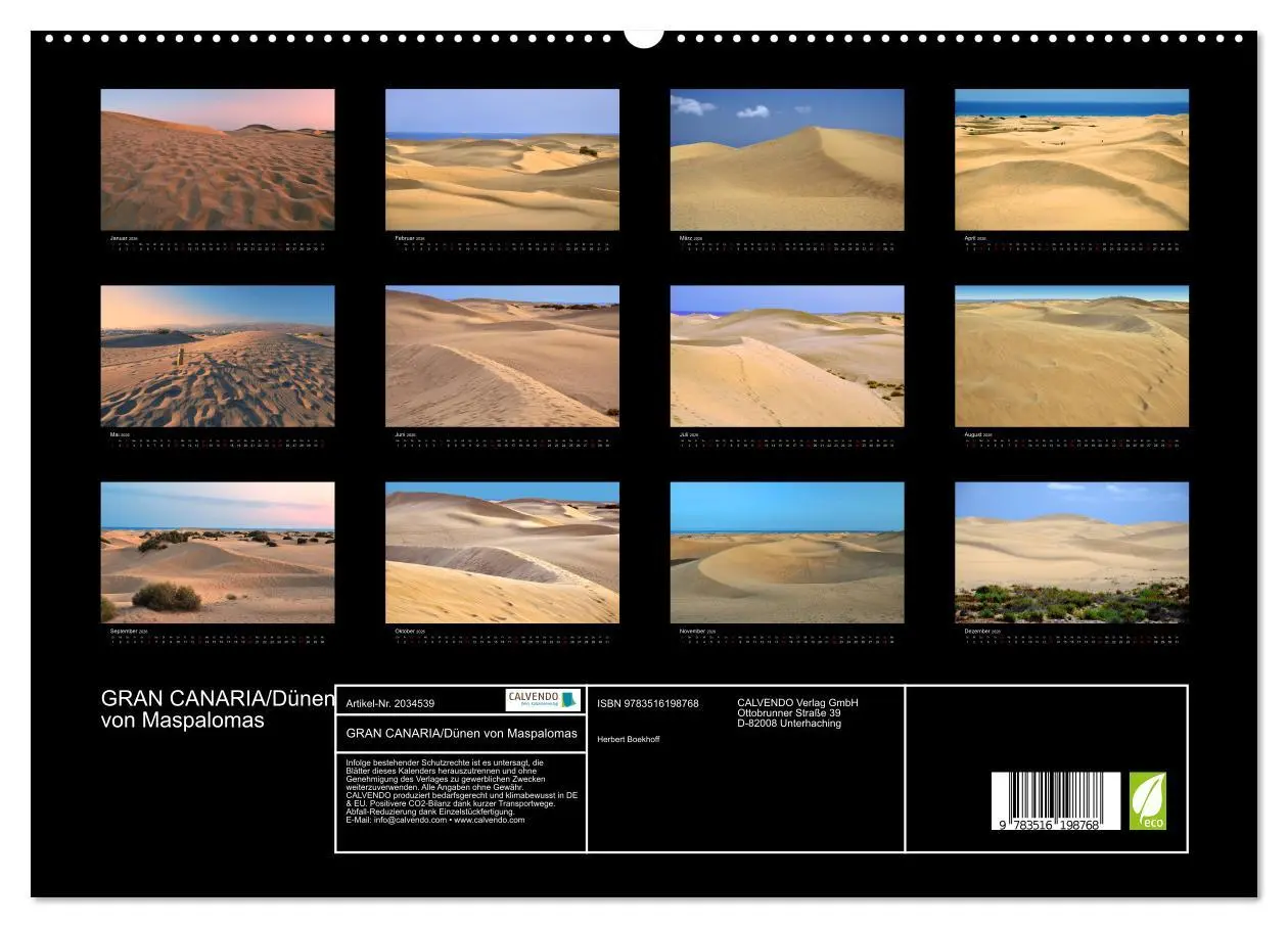 Bild: 9783516198768 | GRAN CANARIA/Dünen von Maspalomas (hochwertiger Premium...