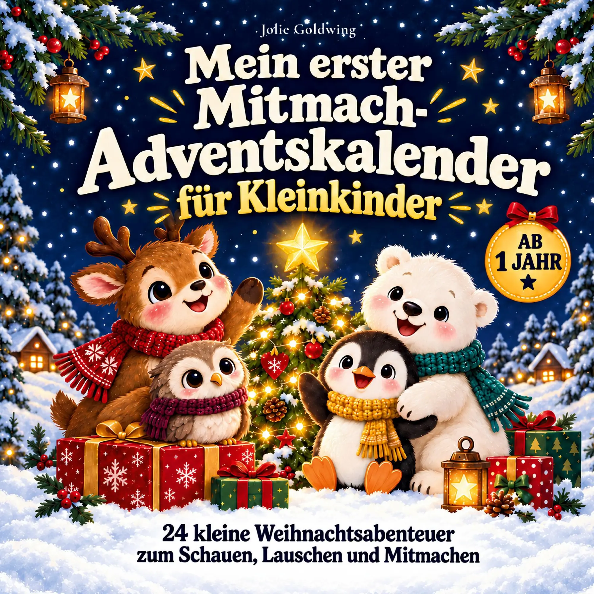 Cover: 9783696768768 | Mein erster Mitmach-Adventskalender für Kleinkinder | Jolie Goldwing