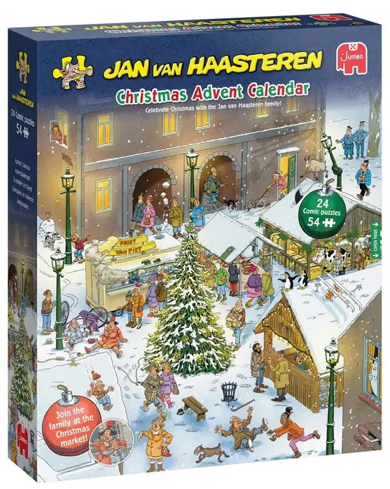 Cover: 8721017608868 | Jan van Haasteren - Advent Calendar 2026 - Puzzle | Spiel | Deutsch