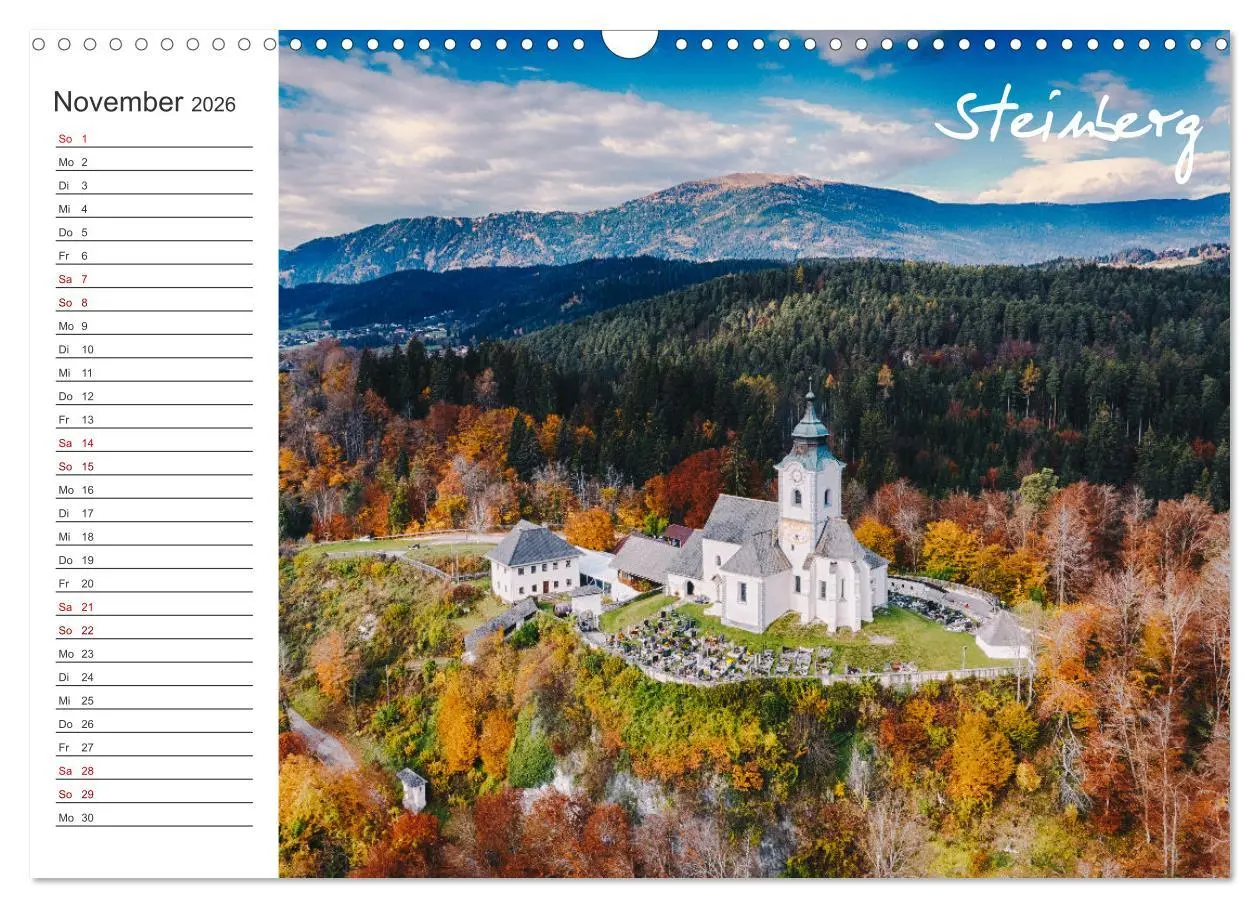 Bild: 9783457618868 | Wunderschönes Kärnten. Landschaft und Seen. (Wandkalender 2026 DIN...
