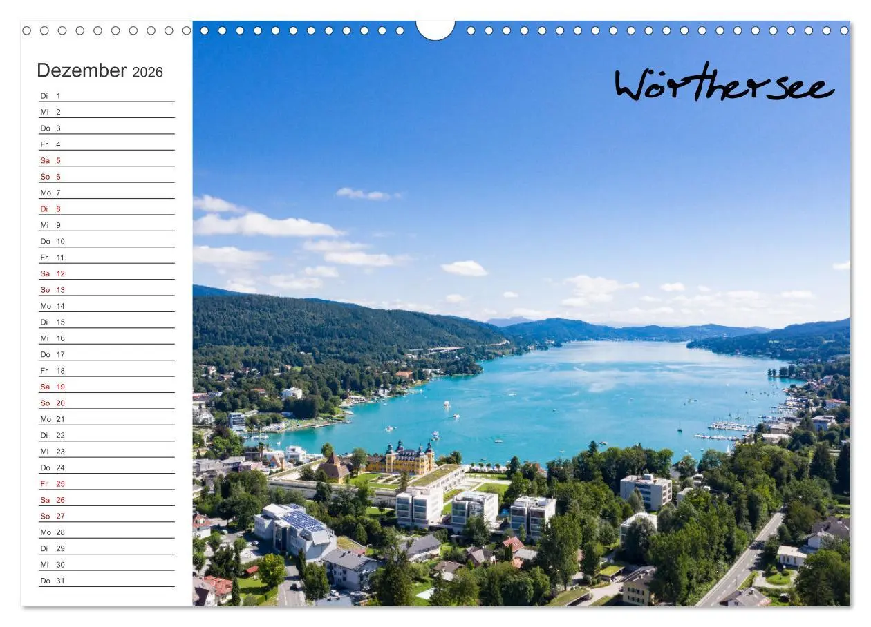 Bild: 9783457618868 | Wunderschönes Kärnten. Landschaft und Seen. (Wandkalender 2026 DIN...