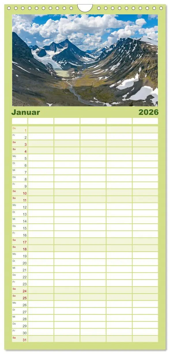 Bild: 9783516498868 | Familienplaner 2026 - Traumhaftes Schweden: Weites Land im Norden...