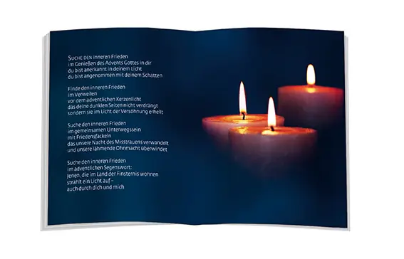 Bild: 9783869178868 | Friedenslichter | Inspirationen zu Advent und Weihnachten | Stutz