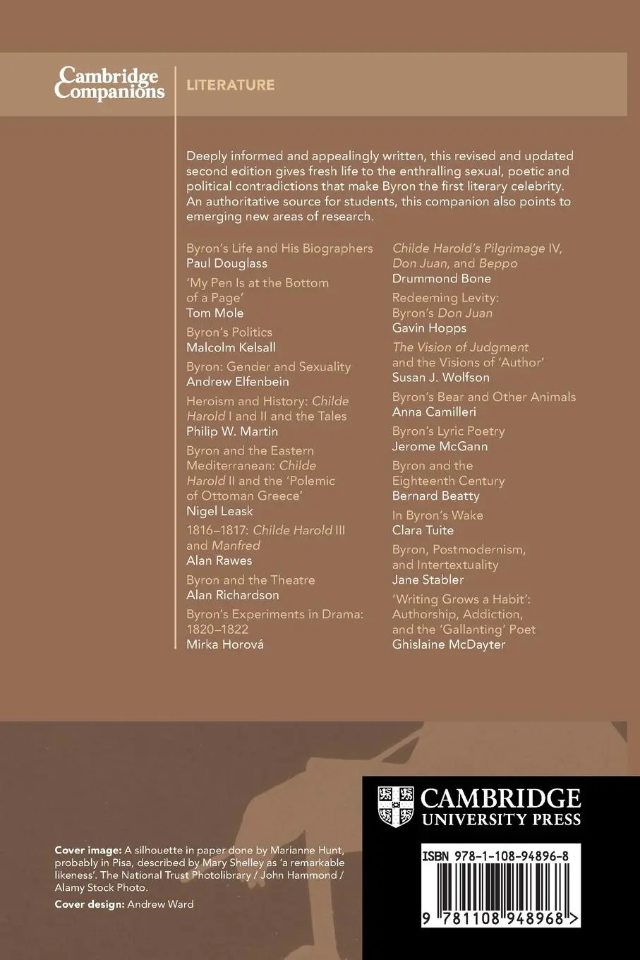 Rückseite: 9781108948968 | The Cambridge Companion to Byron | Drummond Bone | Taschenbuch | 2023
