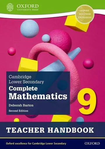 Cover: 9781382018968 | Cambridge Lower Secondary Complete Mathematics 9: Teacher Handbook...