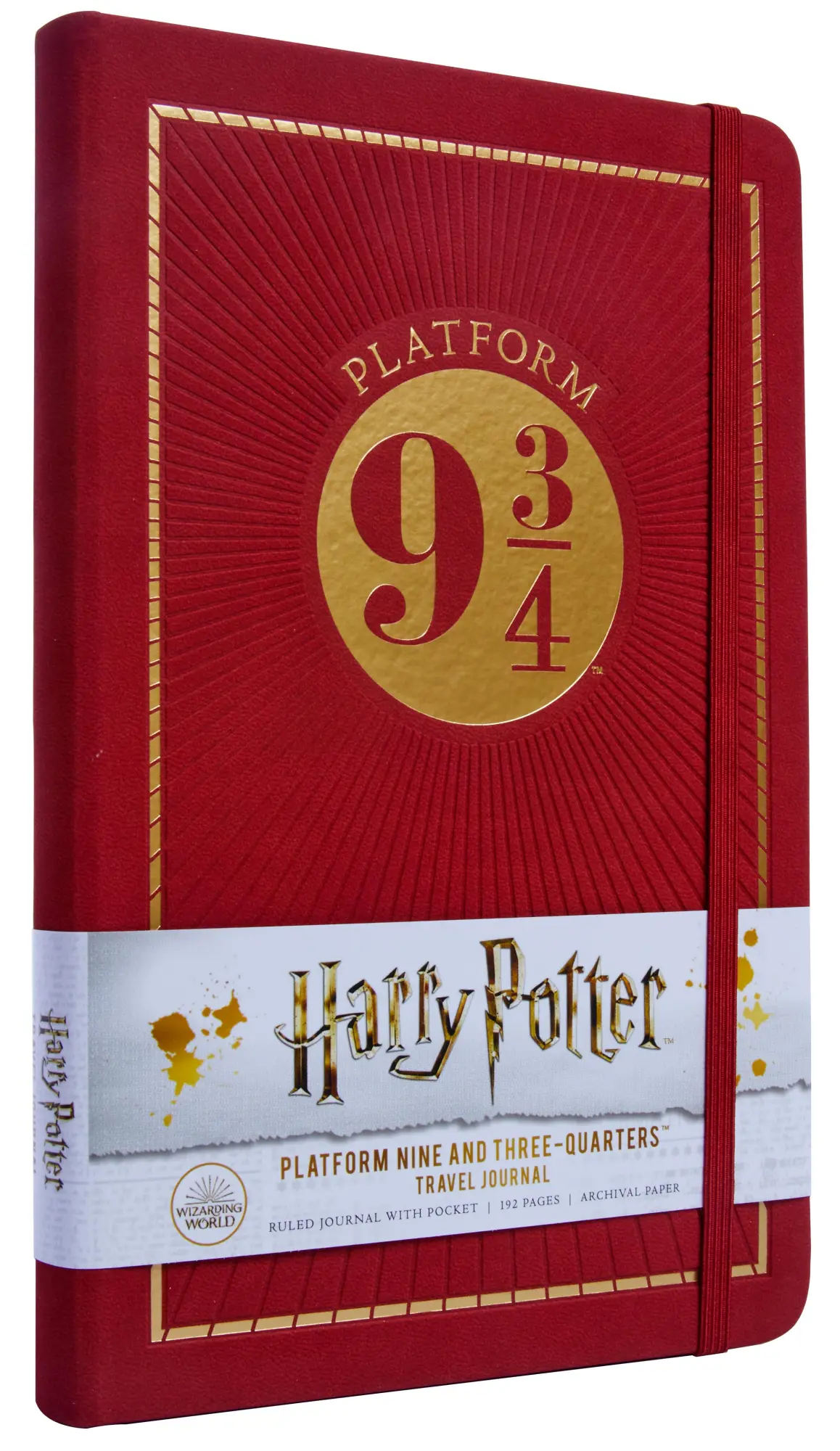 Cover: 9781683838968 | Harry Potter: Platform Nine and Three-Quarters Hardcover Journal