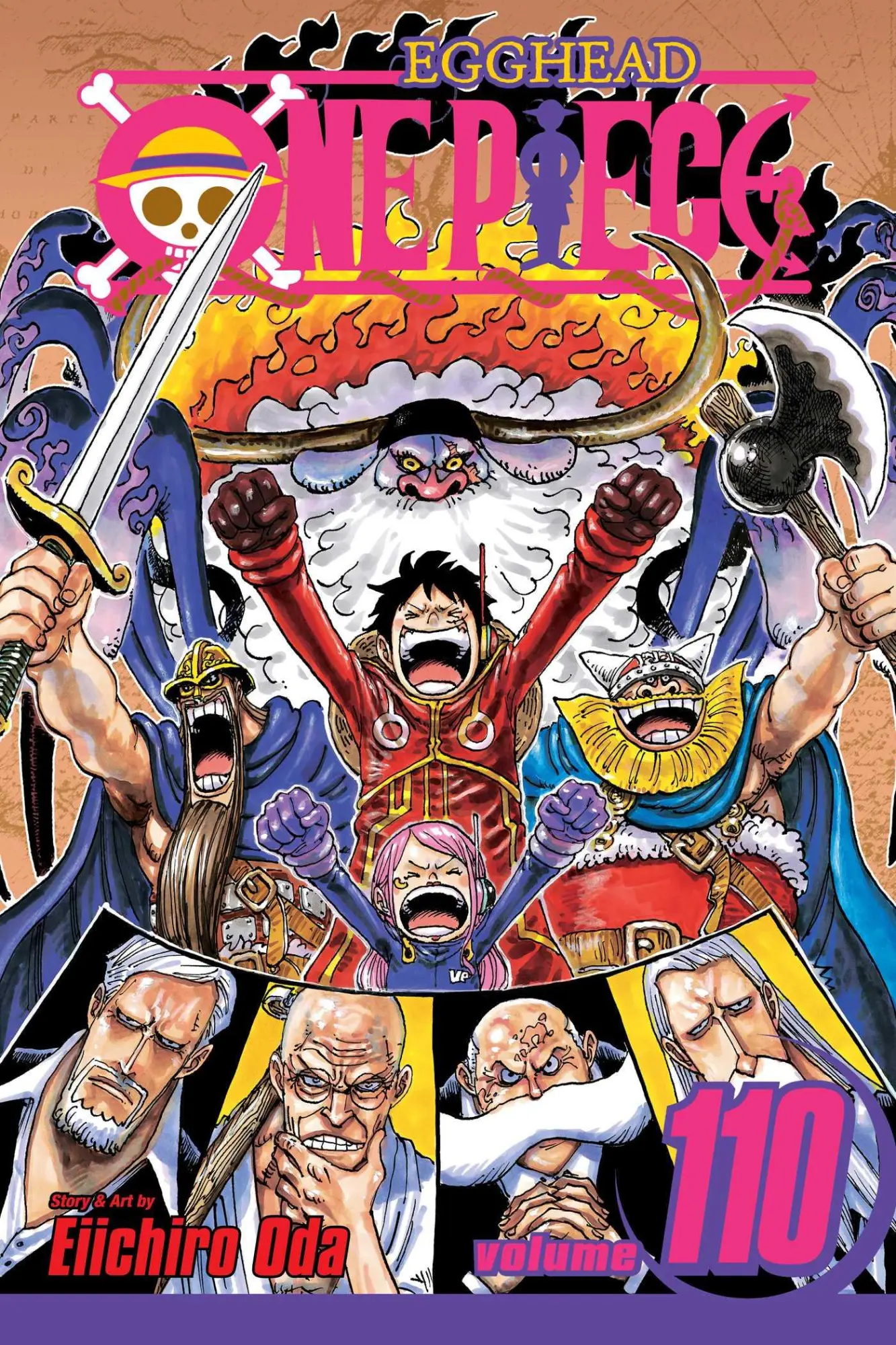 Cover: 9781974758968 | One Piece, Vol. 110 | Eiichiro Oda | Taschenbuch | 208 S. | Englisch