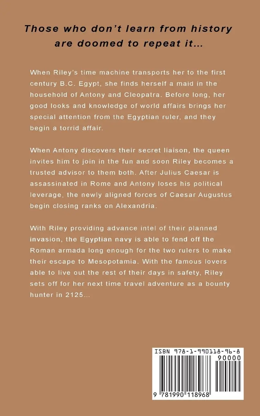 Rückseite: 9781990118968 | Cleopatra's Secret | A Time Travel Erotic Romance | Victoria Rush