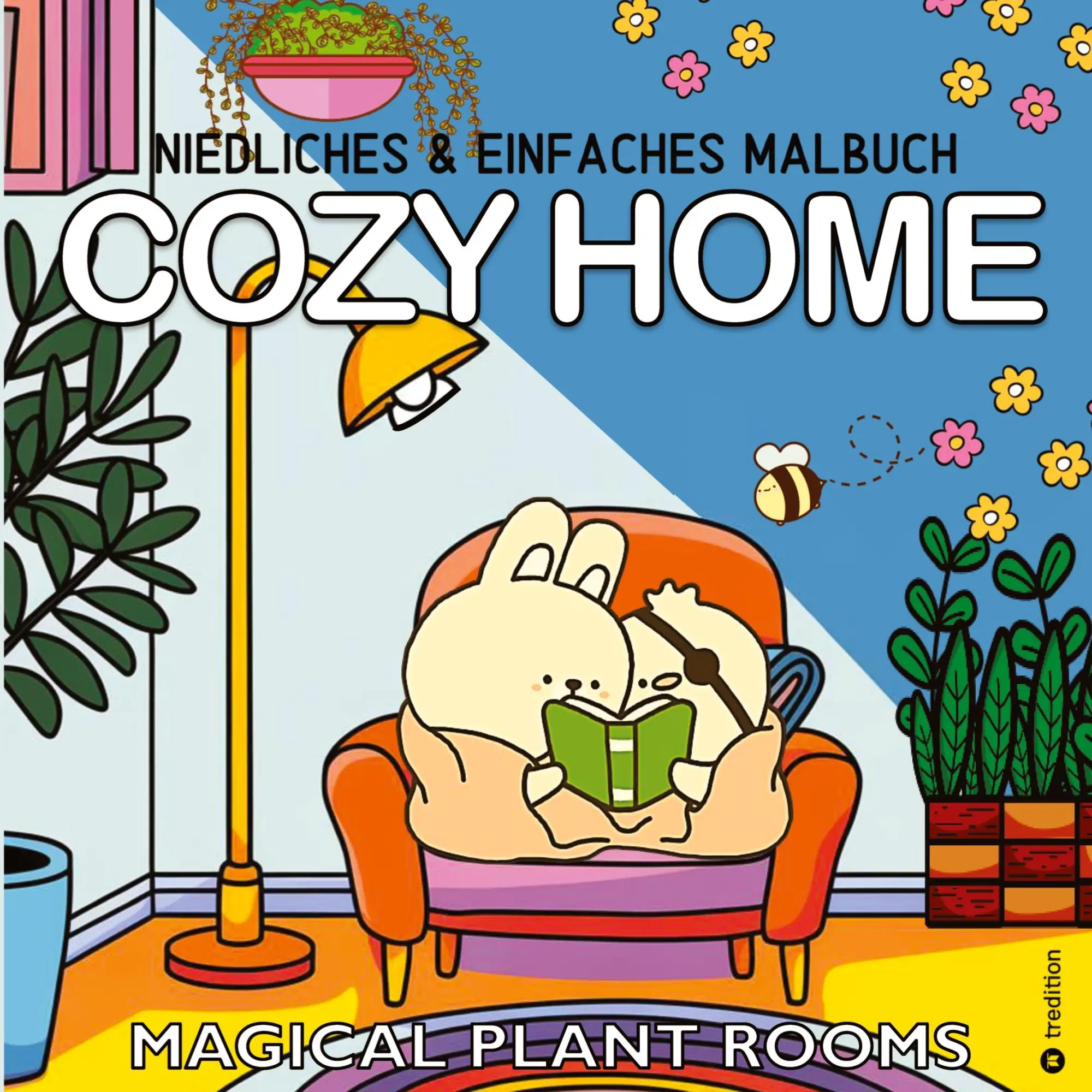 Cover: 9783384278968 | Cozy Malbuch: Cozy Home Magic Plant Rooms Niedlich &amp; Einfach Cute &amp;...